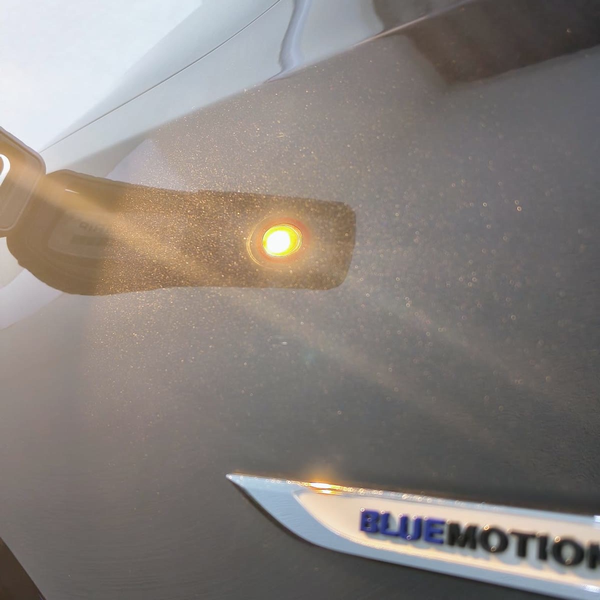 Po — čistý lak bez defektov, detail BlueMotion
